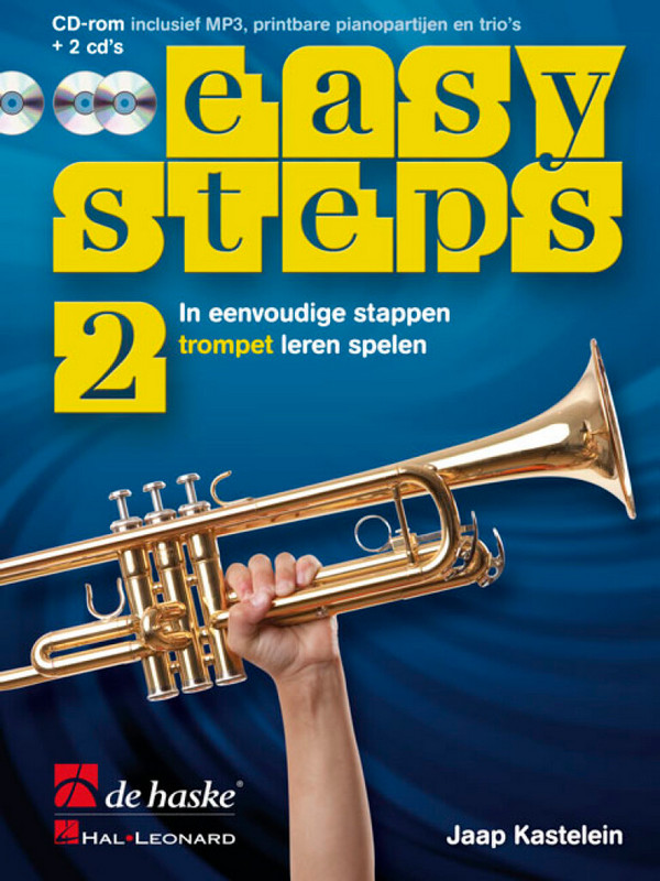 Easy Steps vol.2 (+CD-ROM +2 CD's)  voor trompet (nl)  