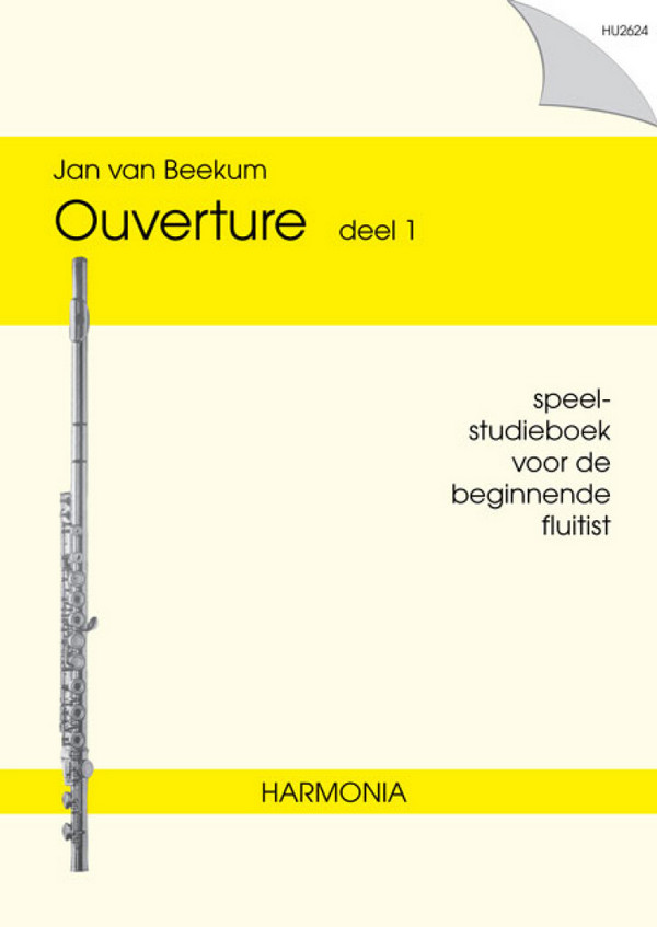 Ouverture vol.1 for flute  Speel-Studieboek  