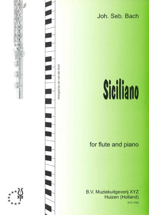 Siciliano from Sonata no.2 BWV1031&nbsp;&nbsp;for flute and piano&nbsp;&nbsp;
