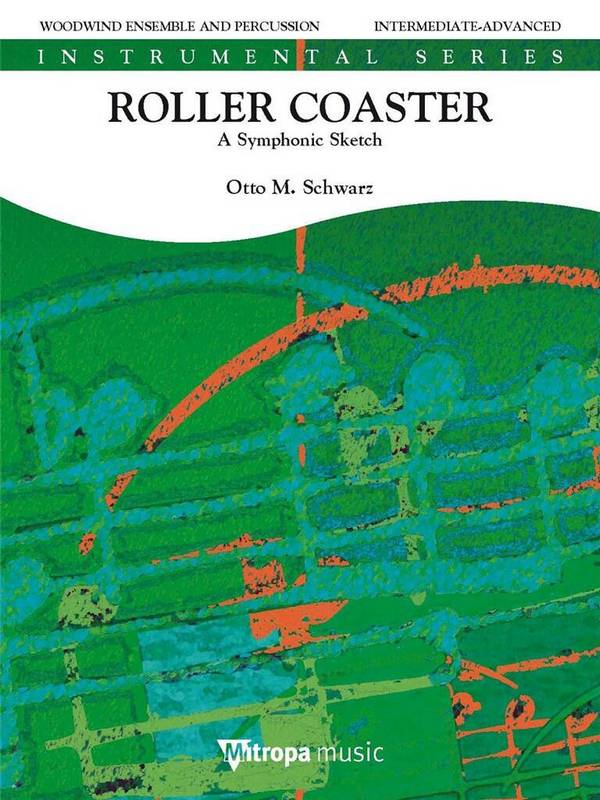 2214-20-070M O.M. Schwarz, Roller Coaster  Woodwind Ensemble and Percussion  Partitur und Stimmen