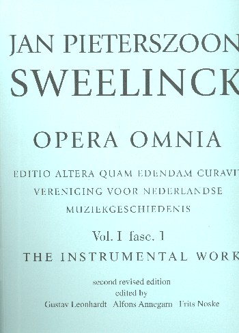 Opera omnia vol.1 vol.1  keyboard works - fantasias and toccatas  