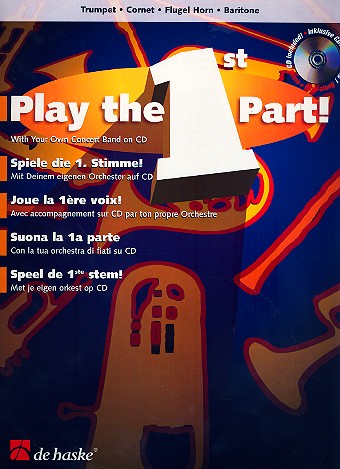 Play the first part (+CD) for trumpet