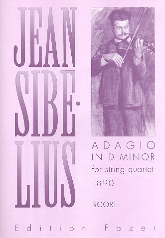 Adagio d Minor  for string quartet  score