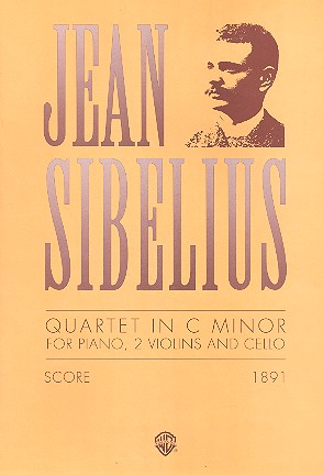 Quartett c-Moll  für 2 Violinen, Violoncello und Klavier  Partitur (= Klavierstimme)