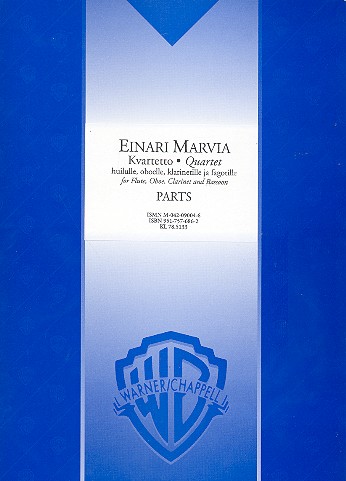 Quartet for flute, oboe, clarinet  and bassoon  parts
