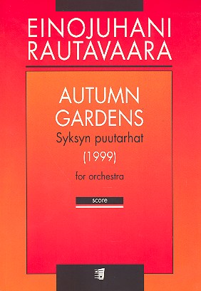 Autumn Gardens for orchestra  score  