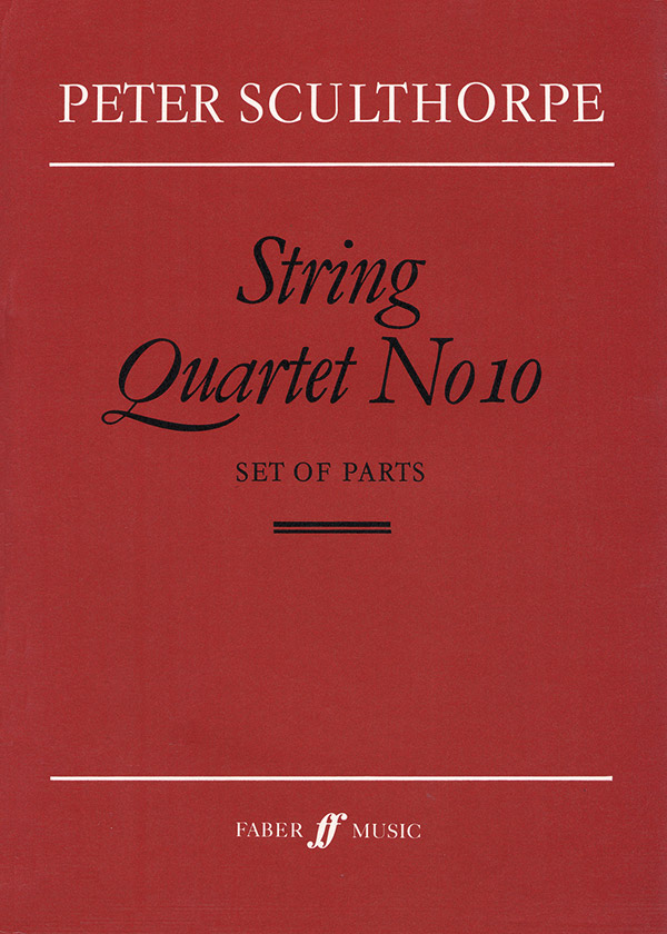 String Quartet No.10 (parts)&nbsp;&nbsp;&nbsp;&nbsp;String quartet/trio