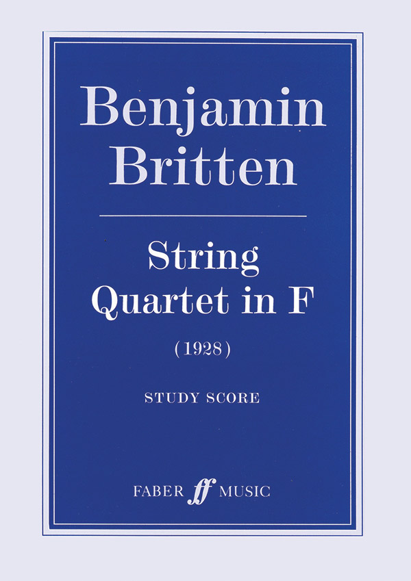 String Quartet in F (1928)&nbsp;&nbsp;for string quartet&nbsp;&nbsp;score