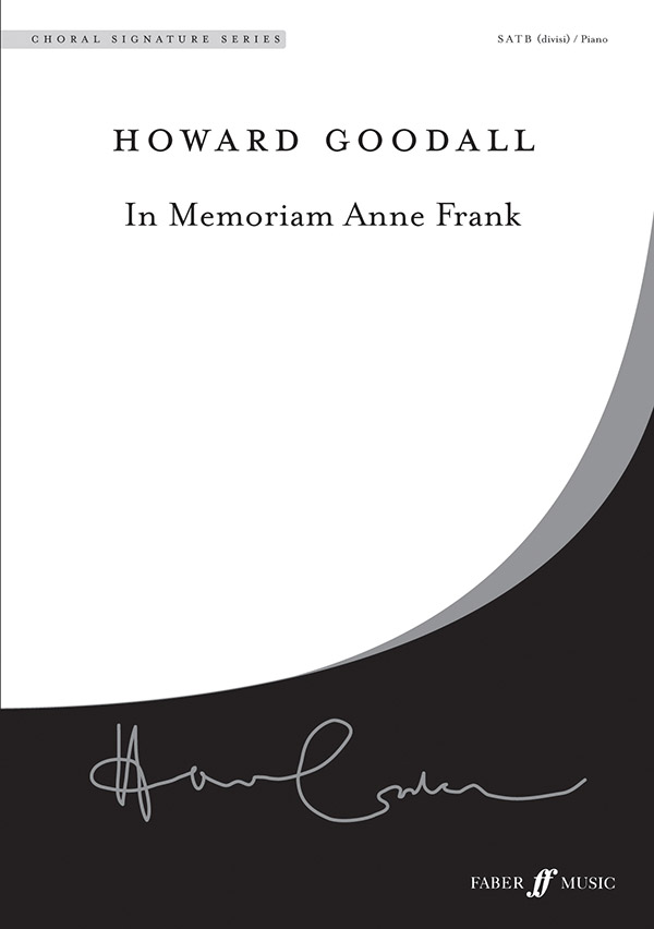 In memoriam Anne Frank  for mixed chorus and piano  score