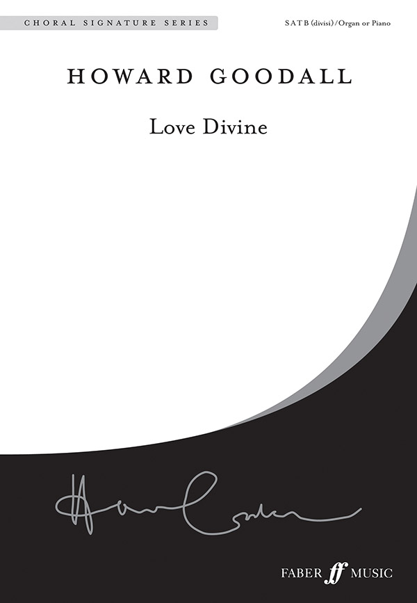 Love Divine for mixed chorus (SATB)  and organ (piano)  score