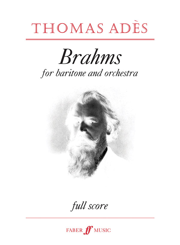 Brahms for baritone and  orchestra  score