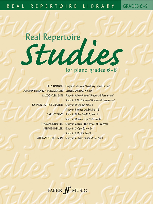 Real Repertoire Studies Grade 6-8&nbsp;&nbsp;for piano&nbsp;&nbsp;