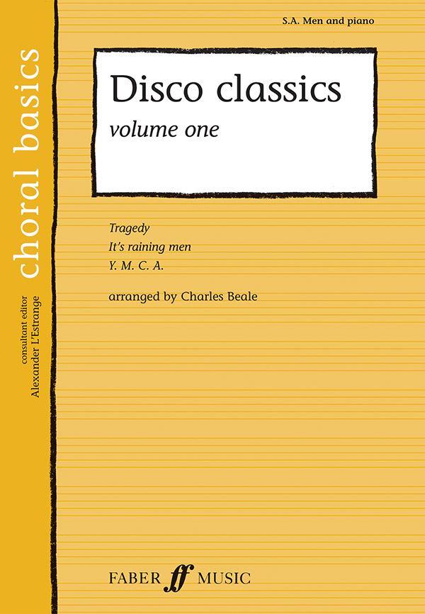 Disco Classics vol.1 for sa men chorus&nbsp;&nbsp;and piano,  score&nbsp;&nbsp;