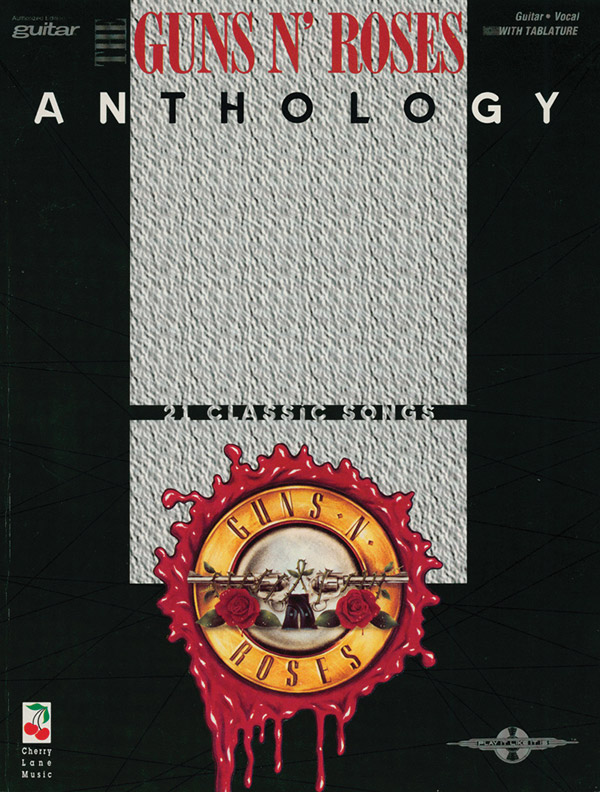 Guns N' Roses Anthology: 21 classic songs&nbsp;&nbsp;voice/guitar/tab&nbsp;&nbsp;songbook 