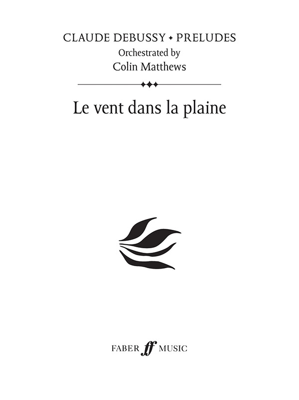 Debussy, C (arr.Matthews,C) Le vent dans la plaine (Prelude 13)&nbsp;&nbsp;&nbsp;&nbsp;Scores