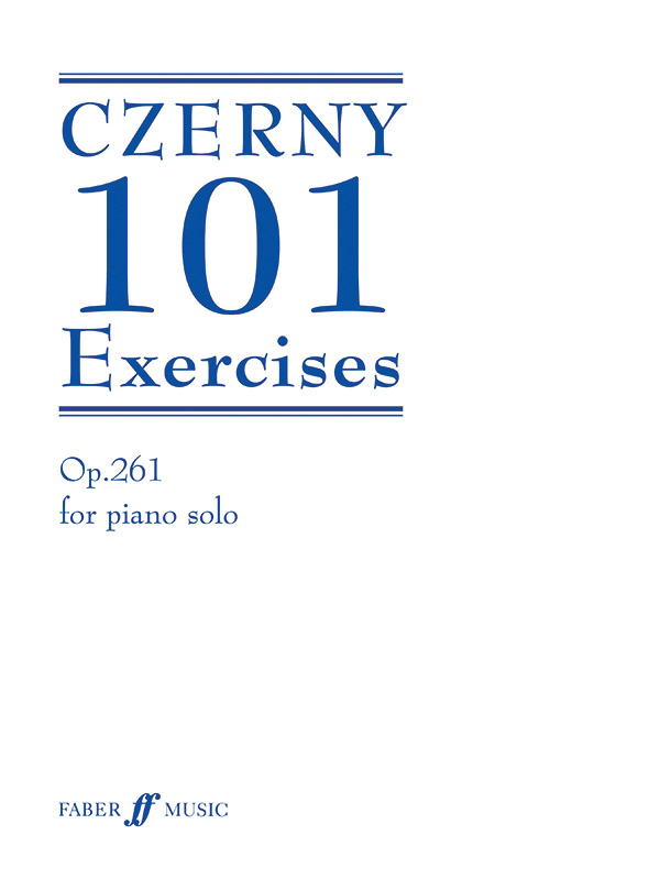 101 Exercises op.261  for piano solo  