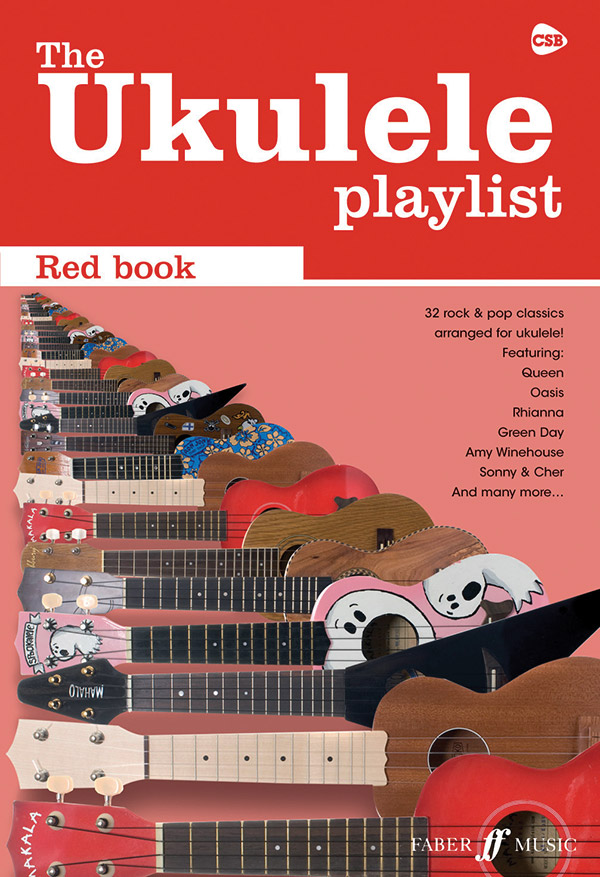 The Ukulele Playlist - red Book&nbsp;&nbsp;songbook lyrics/strumming patterns/chords&nbsp;&nbsp;