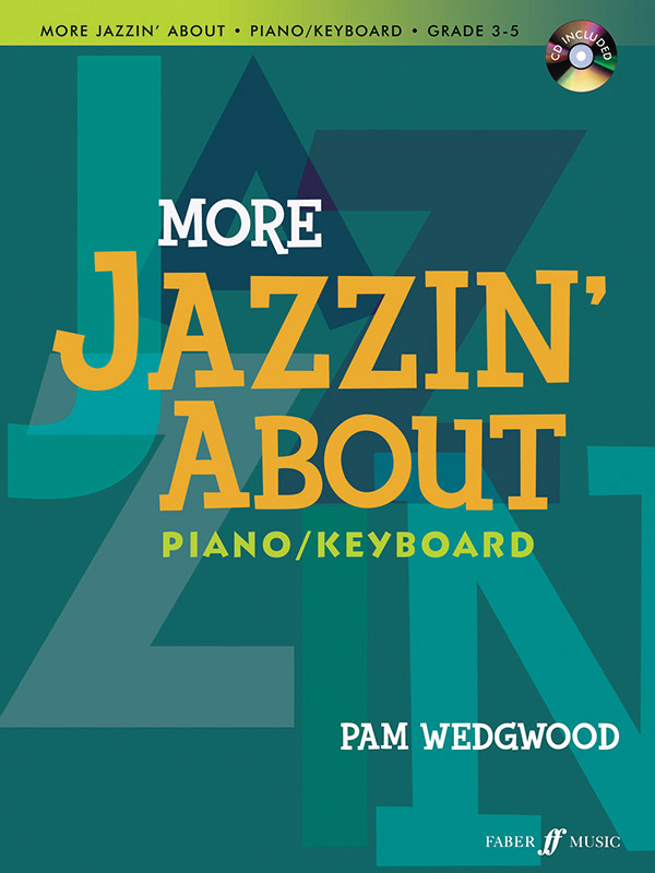More Jazzin' about  (+CD)  for piano / keyboard  