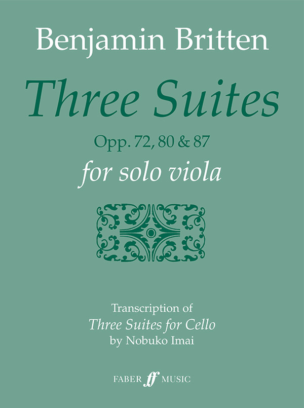 3 Suites vor Cello for viola    