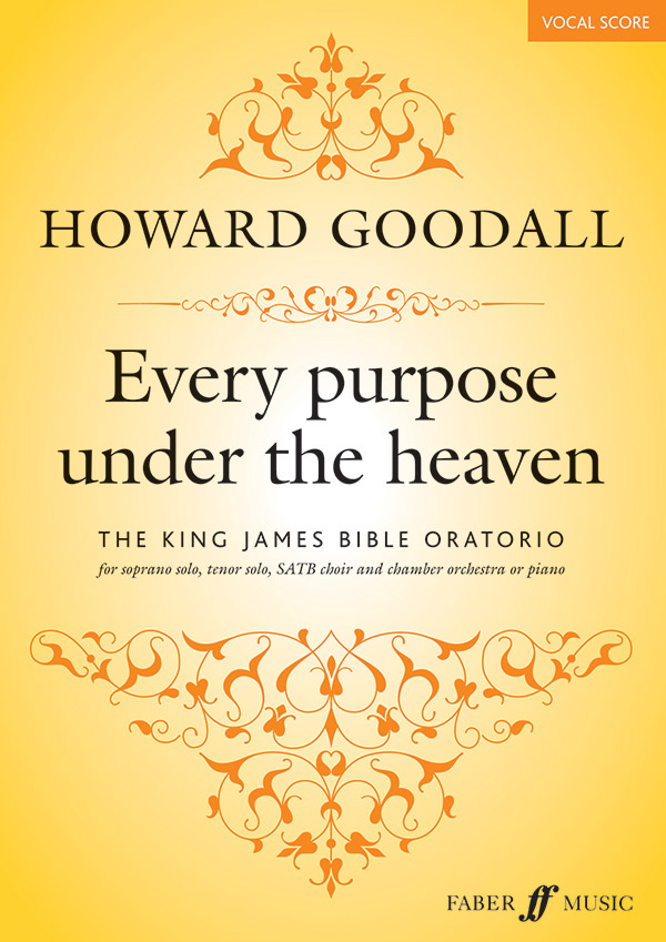 Every Purpose under the Heaven for  soloists, mixed chor and chamber orchestra  vocal score