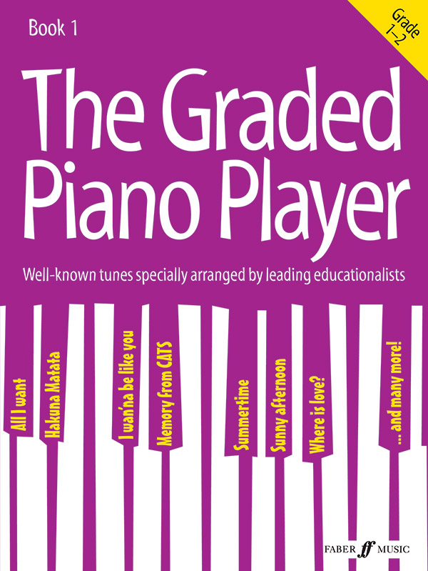 The graded Piano Player Grade vol.1 Grade 1-2&nbsp;&nbsp;&nbsp;&nbsp;