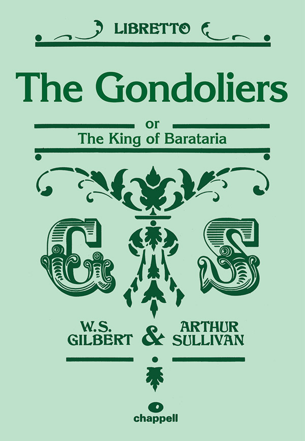 FM3995 The Gondoliers    libretto
