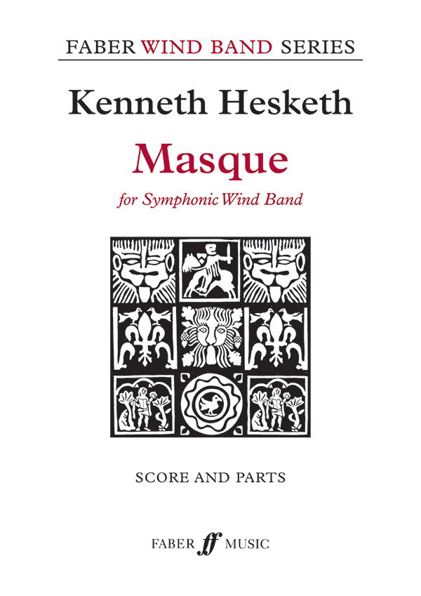 Masque  for concert band  score and parts