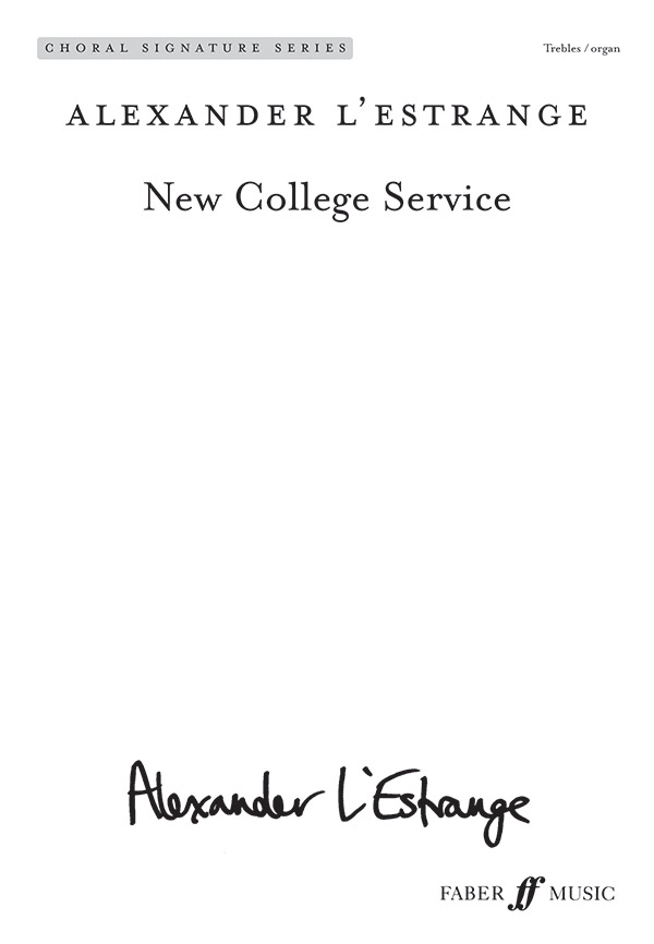 0571572111  A.L'Estrange, New College Service (SA)    