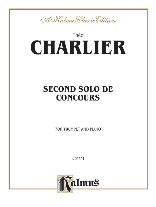 Second solo de concours  for trumpet and piano  