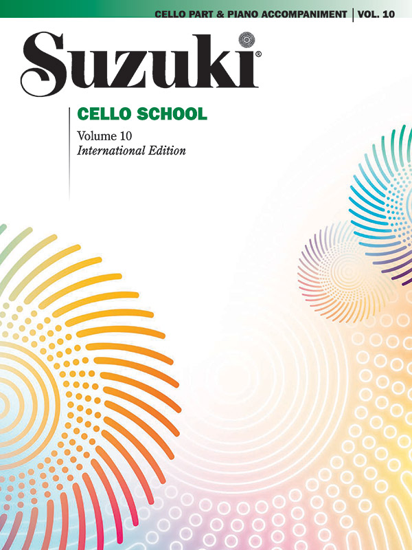 Suzuki Cello School vol.10  Cello part and piano accompaniments  