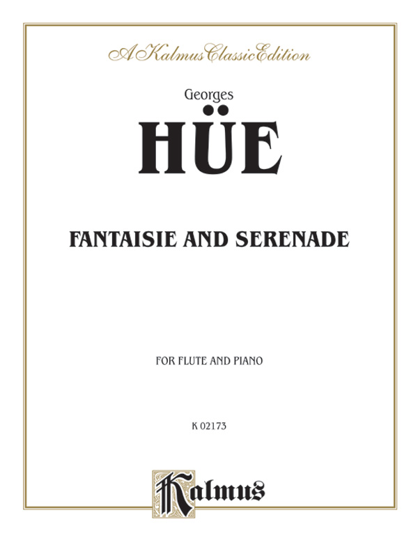 Fantaisie and Serenade for flute  and piano  