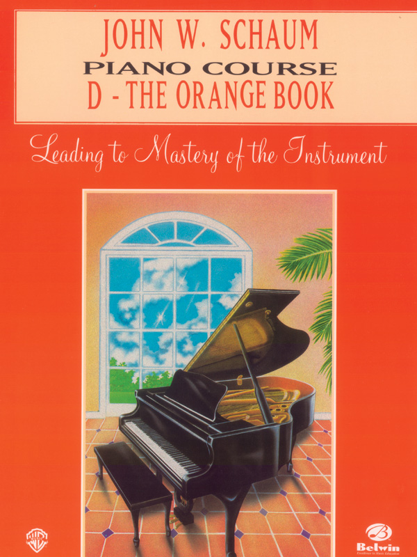 Piano Course Book D (orange)  Leading to mastery of the instrument  