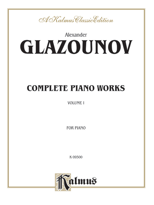 Complete Piano Works vol.1    