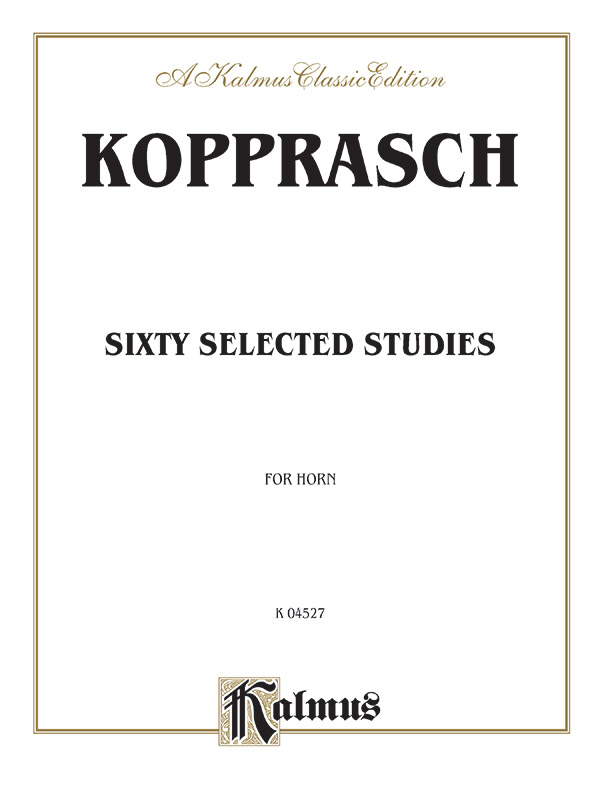 60 selected Studies for horn    