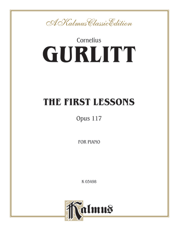 The First Lessons op.117  for piano  