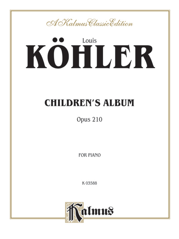 Children's Album op.210  for piano  