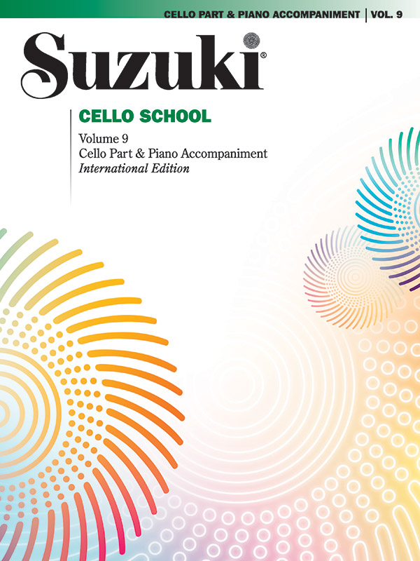 Suzuki Cello School vol.9  cello part and piano accompaniments  