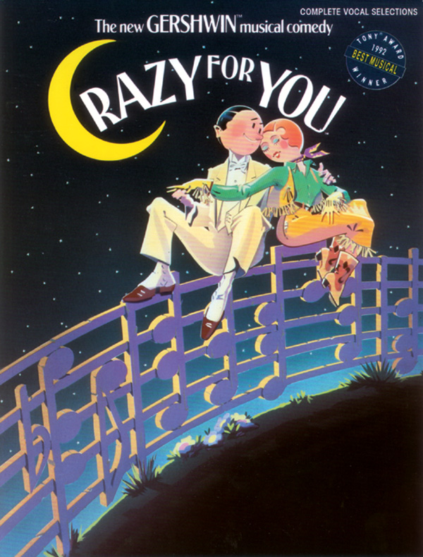 Crazy for You vocal selections  songbook piano/vocal/guitar  