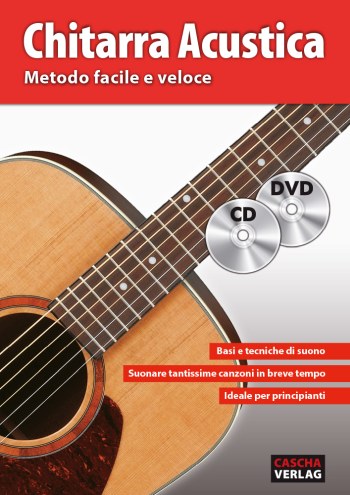 Metodo facile ee veloce (+DVD +CD)  per chitarra acustica (it)  