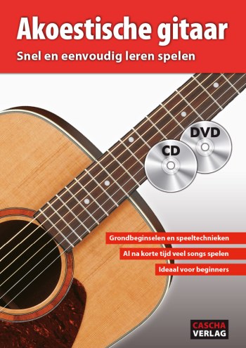 Snel en eenvoudig leren spelen (+DVD +CD)  voor akoestische gitaar (nl)  