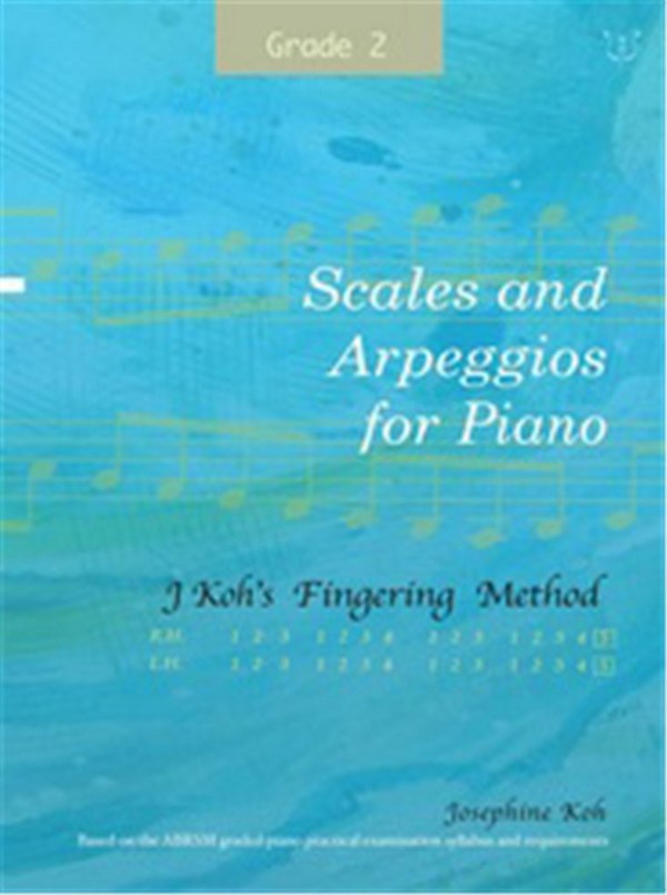 WMP1922 Scales, Arpeggios and broken Chords Grade 2&nbsp;&nbsp;for piano&nbsp;&nbsp;