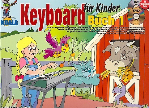 Keyboard  für Kinder Band 1 (+CD +DVD)