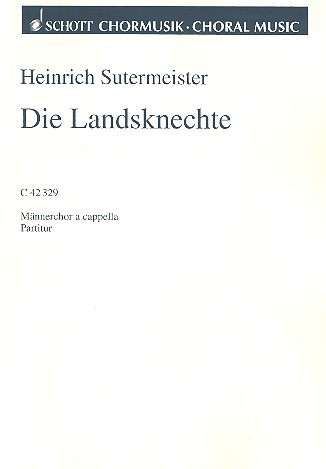 Zwei Männerchöre  für Männerchor (TTBB)  Chorpartitur