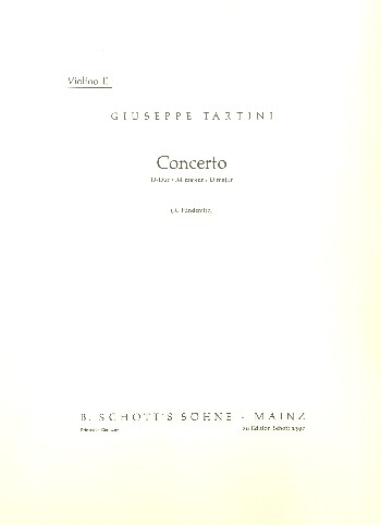 Konzert D-Dur&nbsp;&nbsp;für Violoncello und Kammerorchester&nbsp;&nbsp;Violine 2