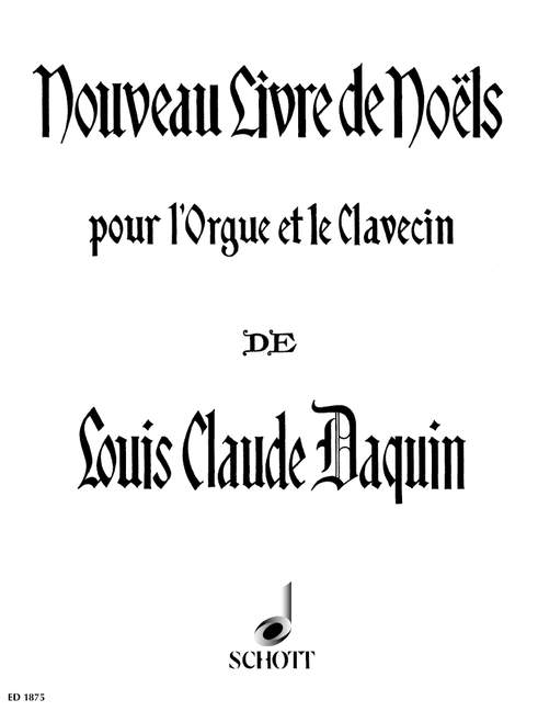 Nouveau Livre de Noëls  für Cembalo (Orgel)  