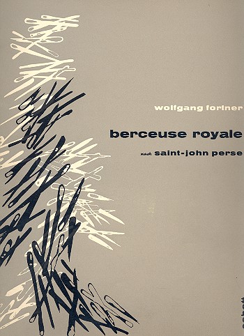 Berceuse Royale  für Sopran, Solo-Violine und Streichorchester  Klavierauszug mit Solostimmen - Gesang und Solo-Violine