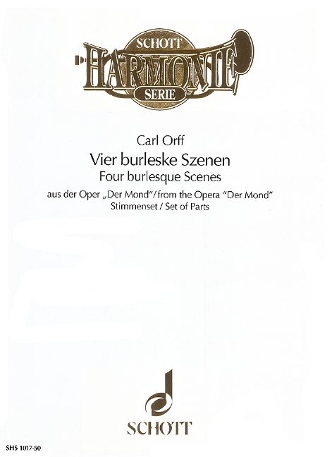 Vier burleske Szenen&nbsp;&nbsp;für Blasorchester&nbsp;&nbsp;Stimmensatz