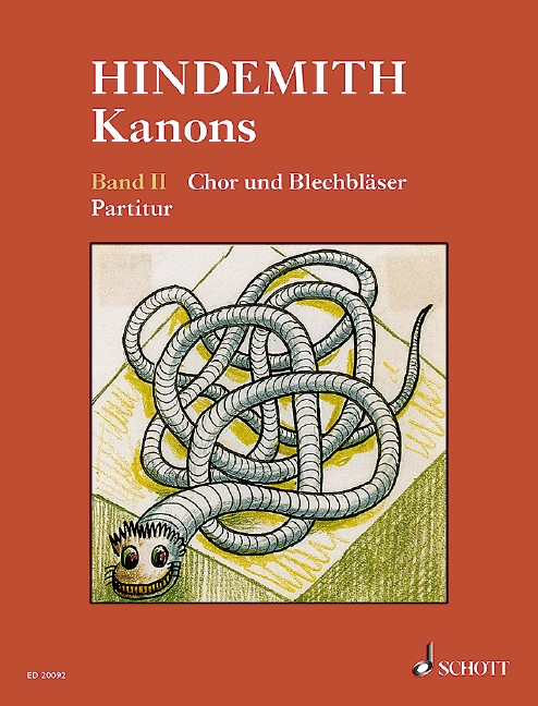 Kanons Band 2  für Chor und Blechblasinstrumente  Partitur