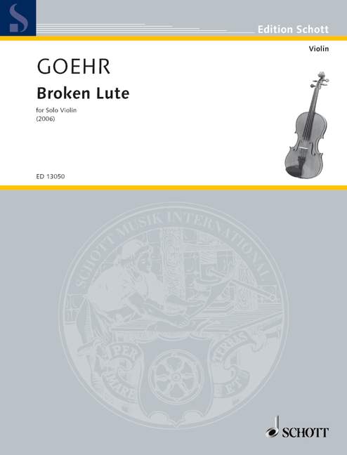 Broken Lute op. 78  für Violine  