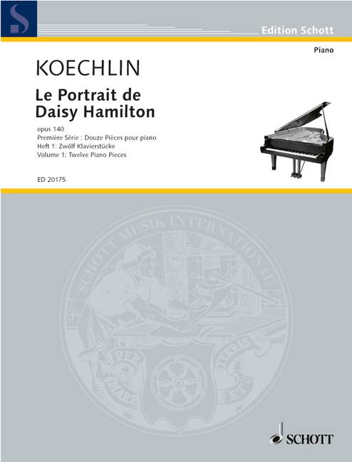 Le Portrait de Daisy Hamilton op. 140 Heft 1  für Klavier  